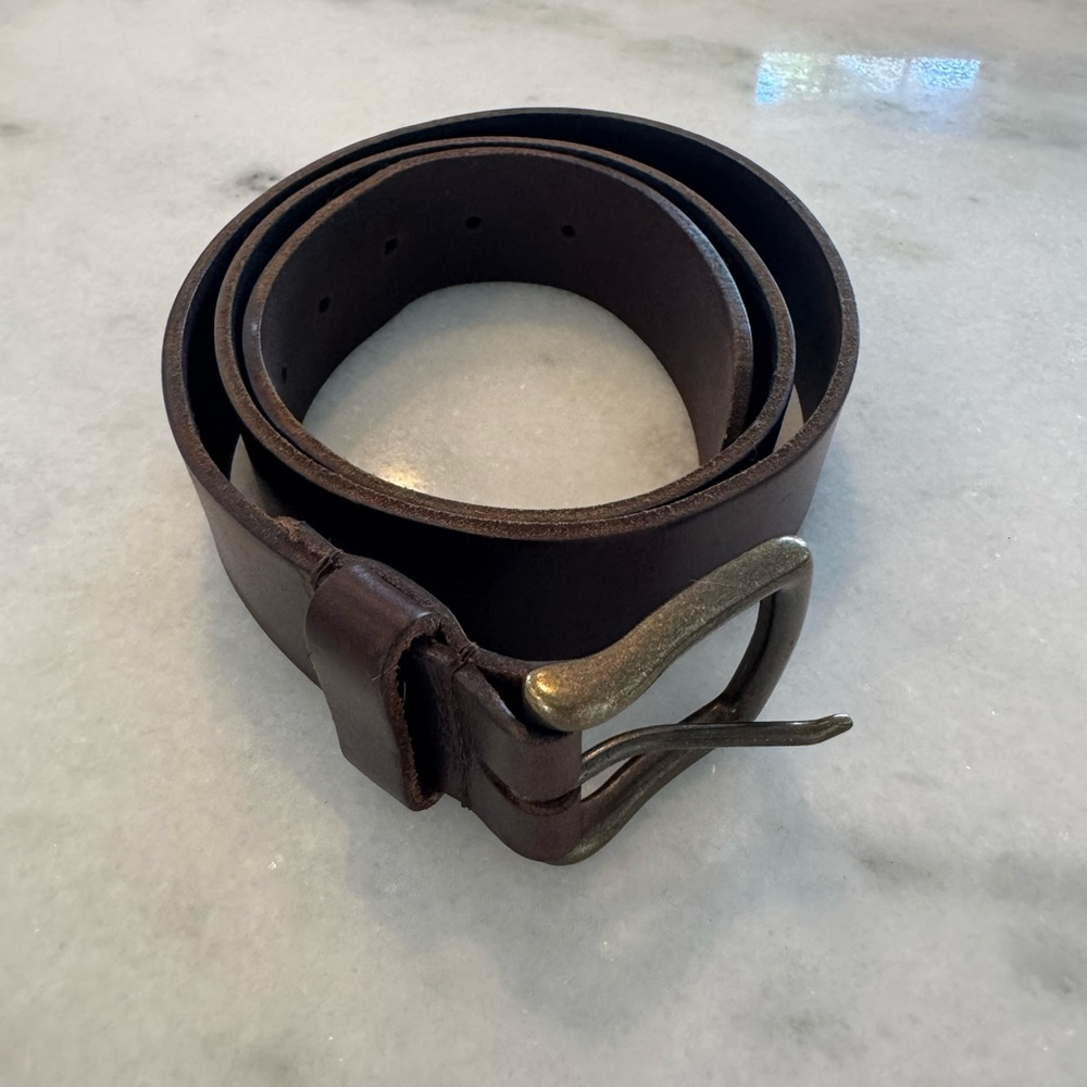 Grant Stone - Crimson Chromexcel Leather Belt